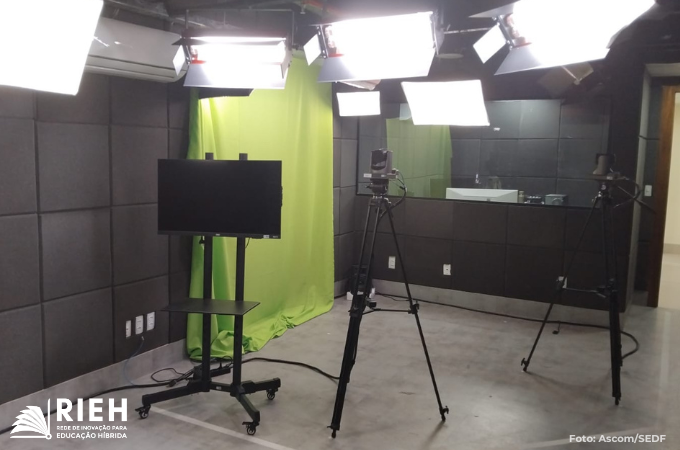 Foto do interior do Núcleo de Inovação do DF.